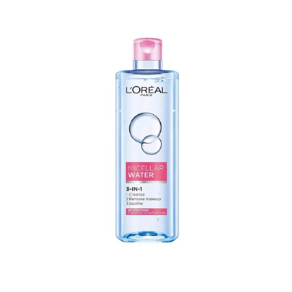 Nước Tẩy Trang L'Oreal Micellar Water Dưỡng Ẩm Cho Da Thường Khô 400ml