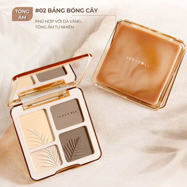 Phấn Bắt Sáng Và Tạo Khối Judydoll Highlight & Contour 02