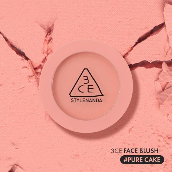 Phấn Má 3CE Face Blush Pure Cake