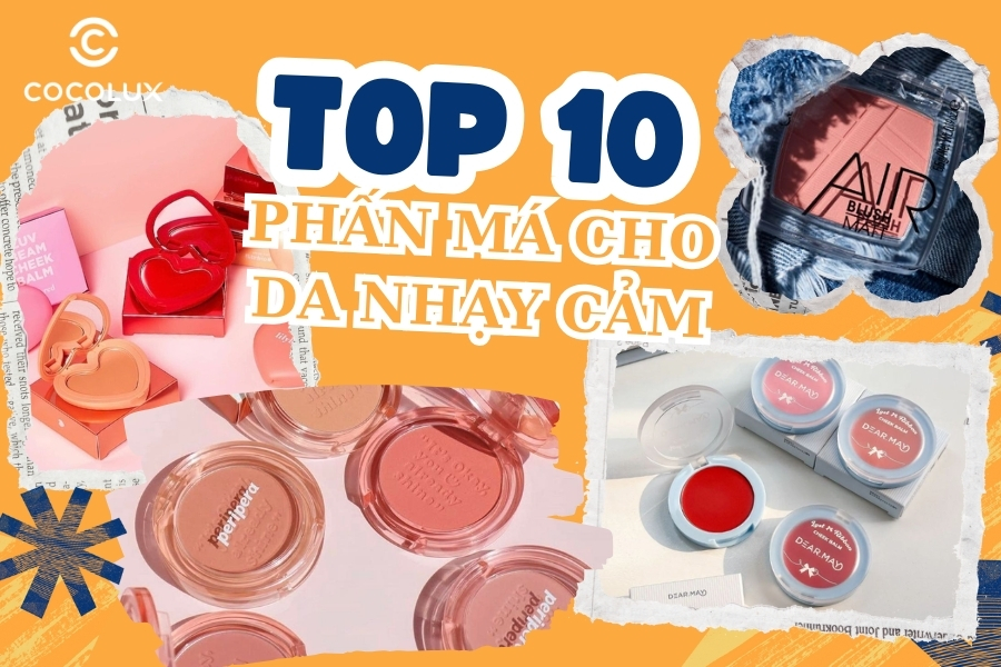 Phấn m&aacute; cho da nhạy cảm