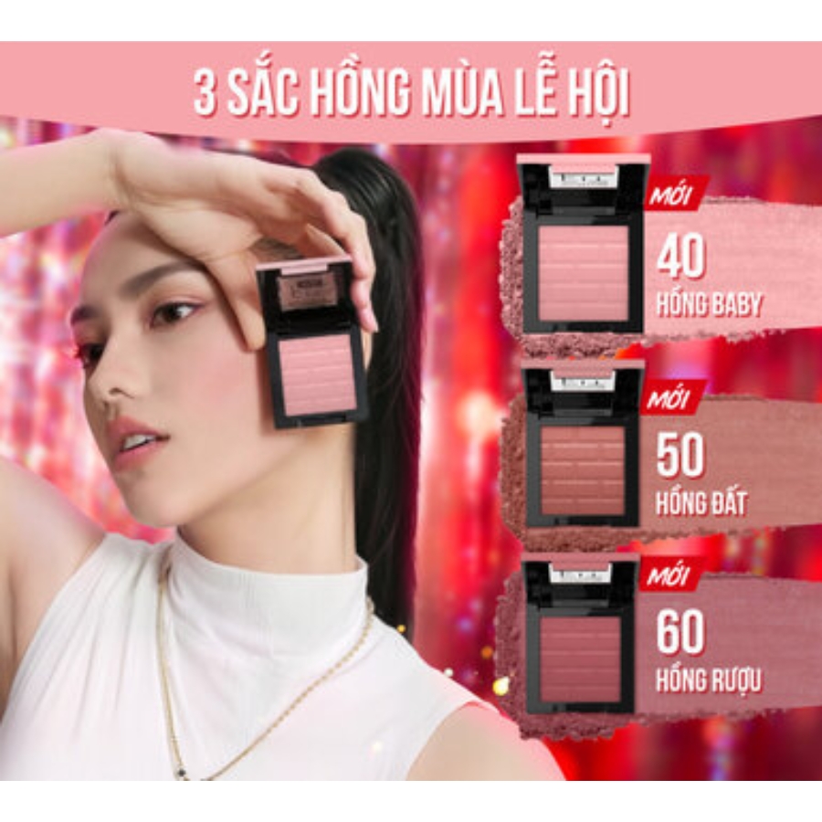 Phấn Má Hồng Maybelline Mịn Lì 50 Revolutionary 4.5g