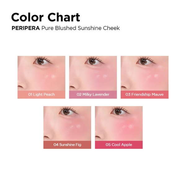 Phấn Má Peripera Syrupy Tok Cheek Dạng Kem 03 Friendship Mauve