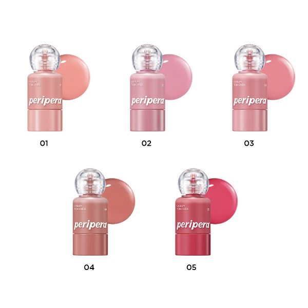 Phấn Má Peripera Syrupy Tok Cheek Dạng Kem 04 Sunshine Fig