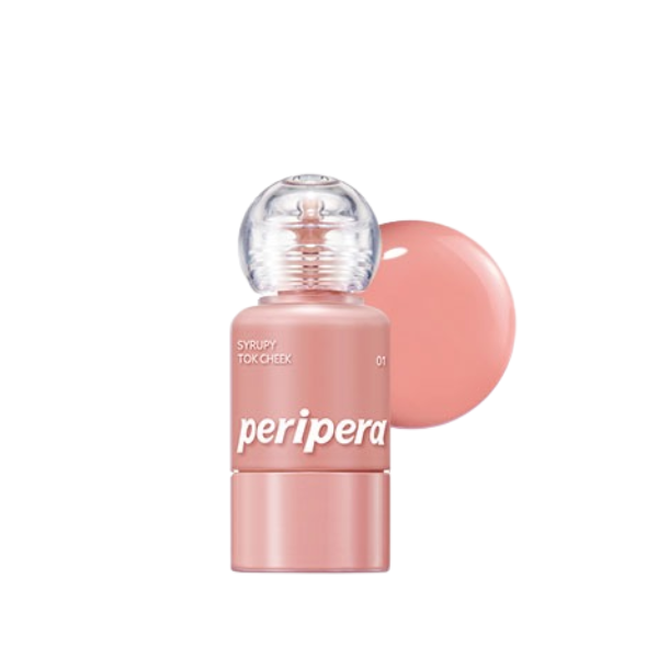 Phấn Má Peripera Syrupy Tok Cheek Dạng Kem 01 Light Peach