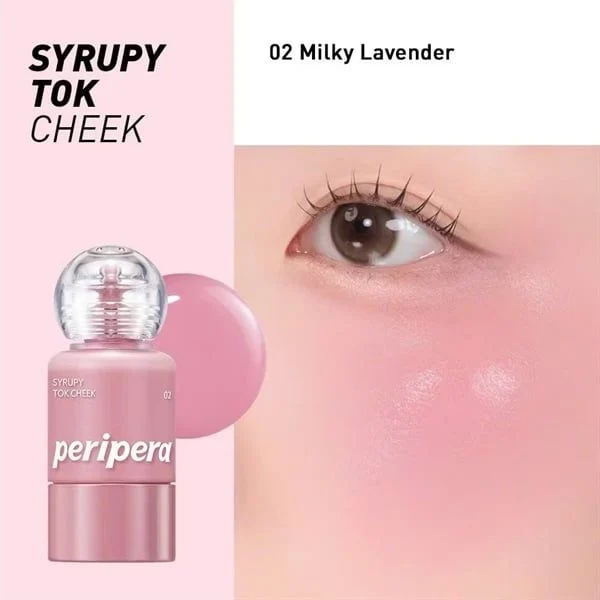 Phấn Má Peripera Syrupy Tok Cheek Dạng Kem 02