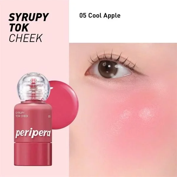 Phấn Má Peripera Syrupy Tok Cheek Dạng Kem 05