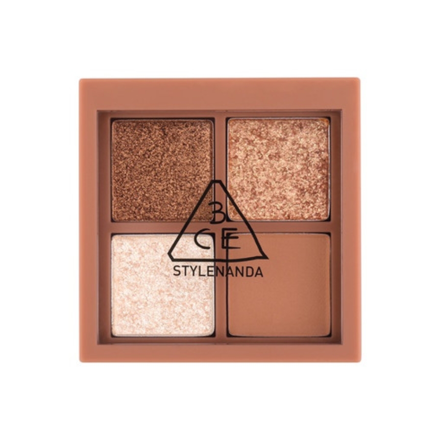 Phấn Mắt 3CE Mini Multi Eye Color Palette 4 Ô 3.2g #Casual Talk