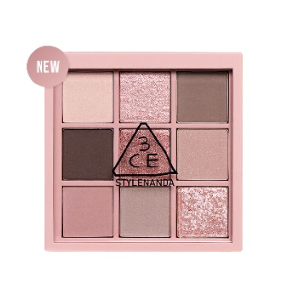 Phấn Mắt 3CE Multi Eye Color Palette - Knotted Pink