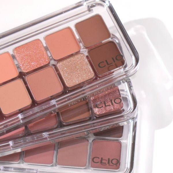 Phấn Mắt Clio Pro Eye 12 Ô Pallete Air 09 Peach Mate Apple