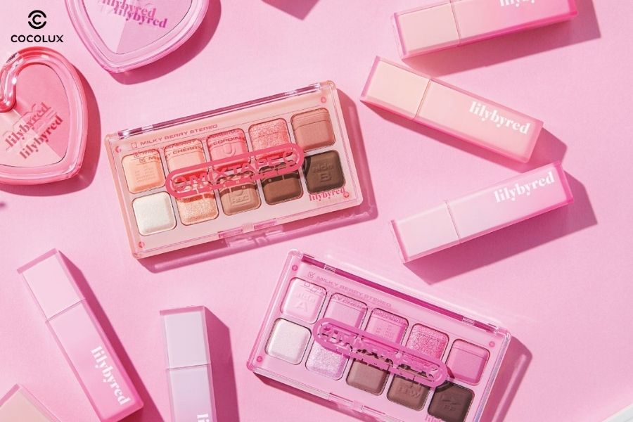 Review Phấn Mắt Lilybyred 10 &Ocirc; Mood Keyboard Mix Tape