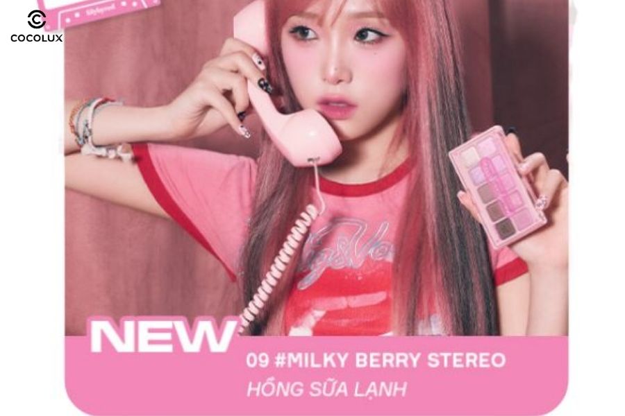 Review Phấn Mắt Lilybyred 10 &Ocirc; Mood Keyboard Mix Tape