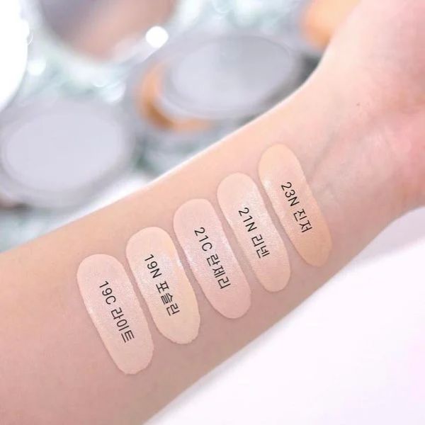 Phấn Nước Clio Kill Cover Skin Fixer Cushion SPF50+ PA+++ #23N Ginger (Xanh Lá)