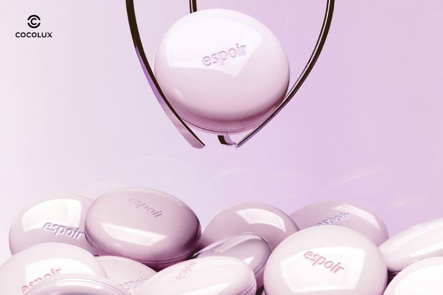 Review Phấn Nước Espoir Dewlike Jello Tone Up Cushion Điều Chỉnh T&ocirc;ng Da