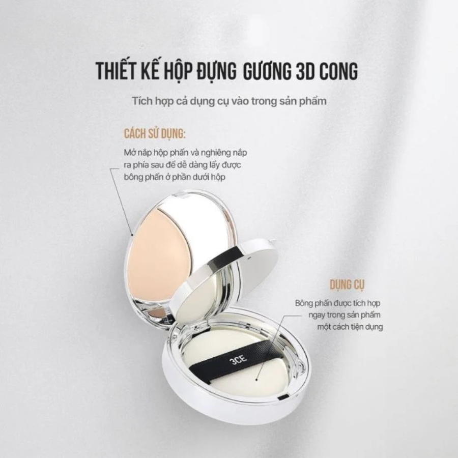 Phấn Phủ 3CE Cố Định Lớp Trang Điểm Makeup Fix Power #Soft Medium