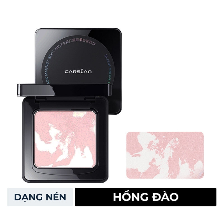 Mô tả Phấn Phủ Carslan Black Magnetic Soft Mist Powder Dạng Nén 01 Hồng