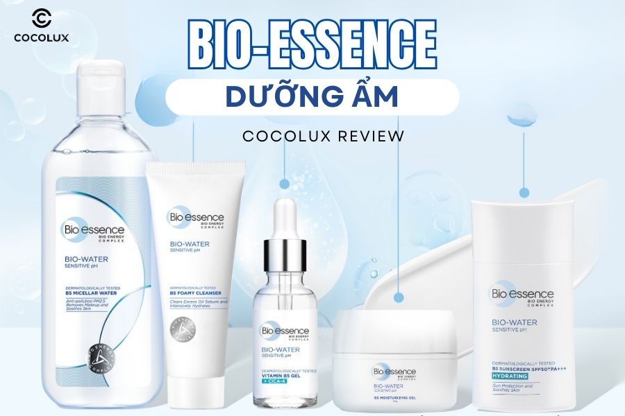 Review Bộ sản phẩm Bio Essence dưỡng ẩm v&agrave; phục hồi chuy&ecirc;n s&acirc;u