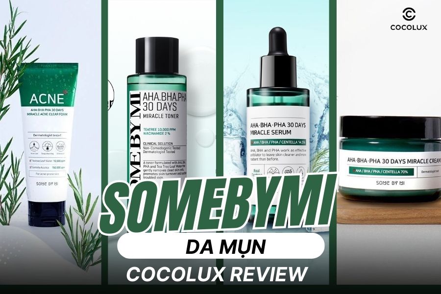 Review Bộ Sản Phẩm Trị Mụn Some BY Mi AHA BHA 