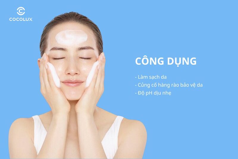 Công dụng của Bọt Rửa Mặt Curél Intensive Moisture Care Foaming Facial Wash Cấp Ẩm