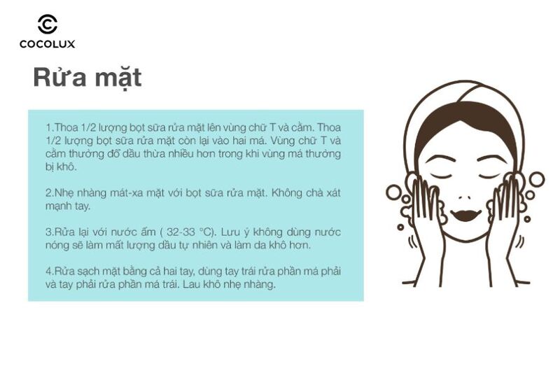 Cách sử dụng của Bọt Rửa Mặt Curél Intensive Moisture Care Foaming Facial Wash Cấp Ẩm