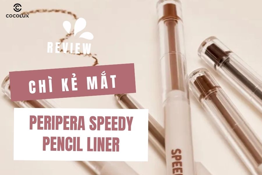 Review Mascara Lông Mày Peripera Speedy Skinny Brow Mascara