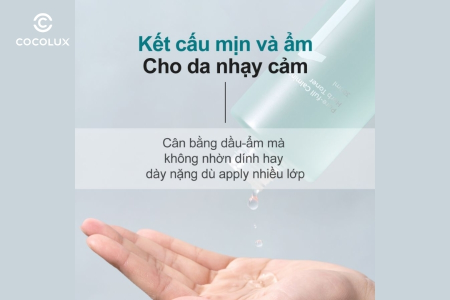Kết cấu của Numbuzin No.1 Pure-full Calming Herb Toner