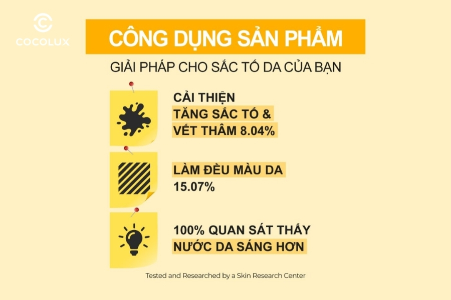 C&ocirc;ng dụng của Nước Hoa Hồng Numbuzin Dạng Miếng Toner Pad Loại Bỏ Tế B&agrave;o Chết No.5 Vitamin - Niacinamide Concentrated
