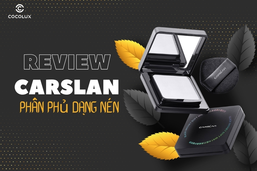Review Chi Tiết Phấn Phủ Carslan Black Magnet Soft Mist Powder Dạng Nén