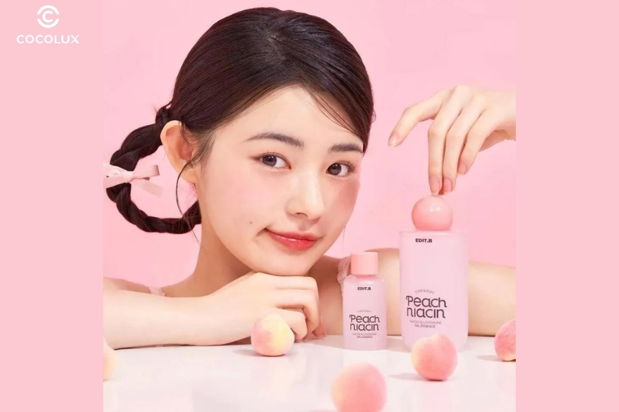 Ưu điểm của EDIT.B Tone&Soft Peach Niacinamide Glutathione Gel Essence