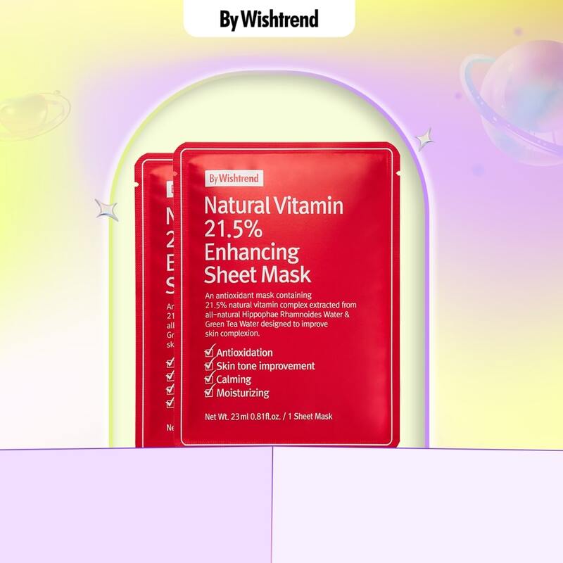 Ưu điểm mặt nạ By Wishtrend Vitamin 21.5 Enhancing làm sáng da 23ml