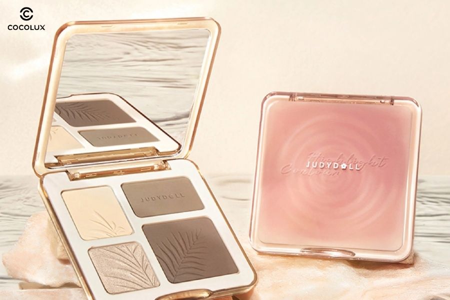Review Phấn Bắt Sáng Và Tạo Khối Judydoll Highlight & Contour