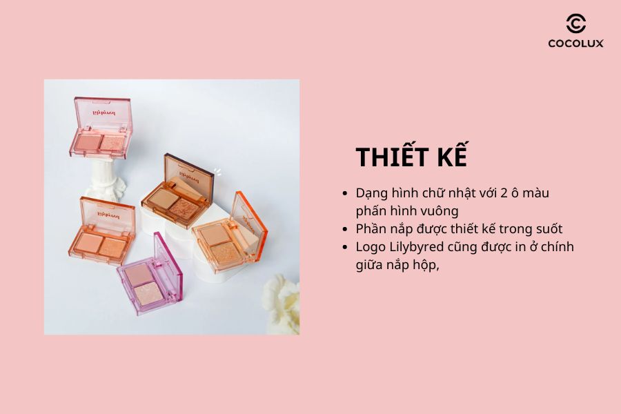 Thiết kế của phấn mắt Lilybyred Little Bitty Moment Shadow