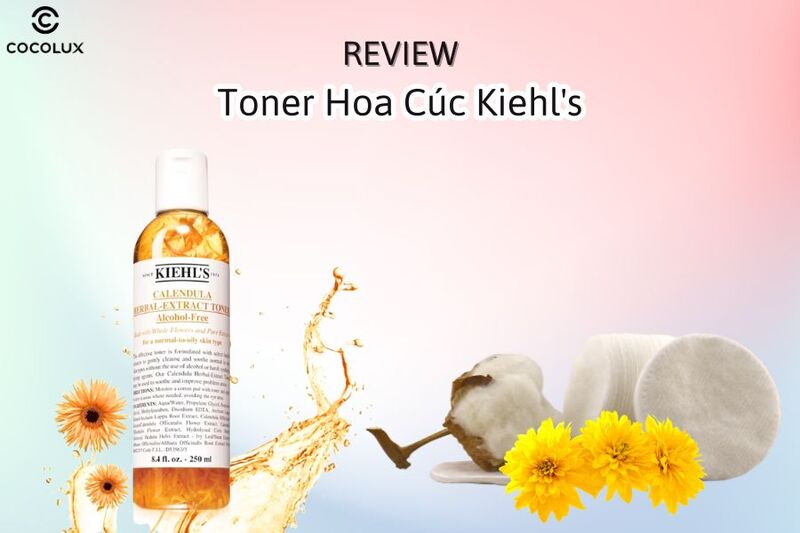 review toner hoa c&uacute;c kiehls