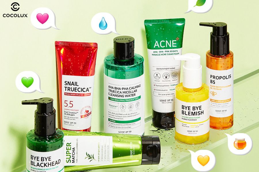 Một số sản phẩm đến từ thương hiệu Some By Mi