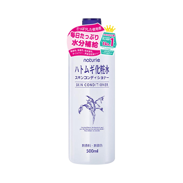 Nước Hoa Hồng Naturie Skin Conditioner Ý Dĩ 500ml NEW