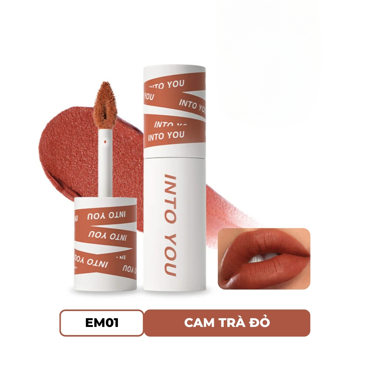 Son Bùn Into You Shero Super Matte Lip & Cheek Mud - EM01