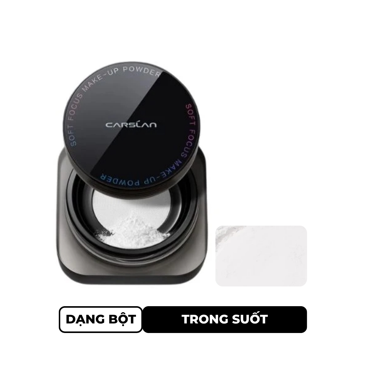 Phấn Phủ Carslan Soft Focus Make-Up Powder Dạng Bột 01 Trong Suốt