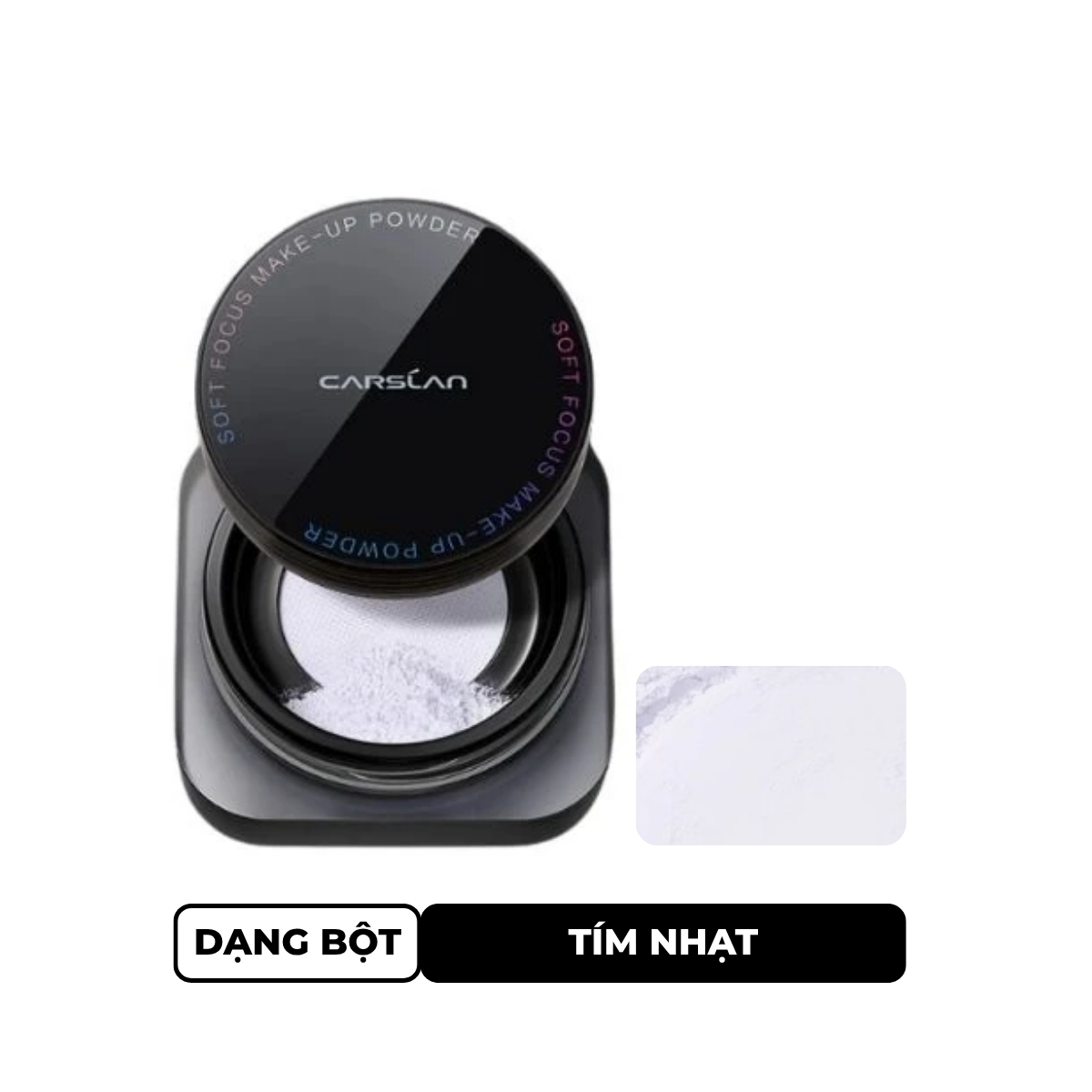 Phấn Phủ Carslan Soft Focus Make-Up Powder Dạng Bột 01 Tím