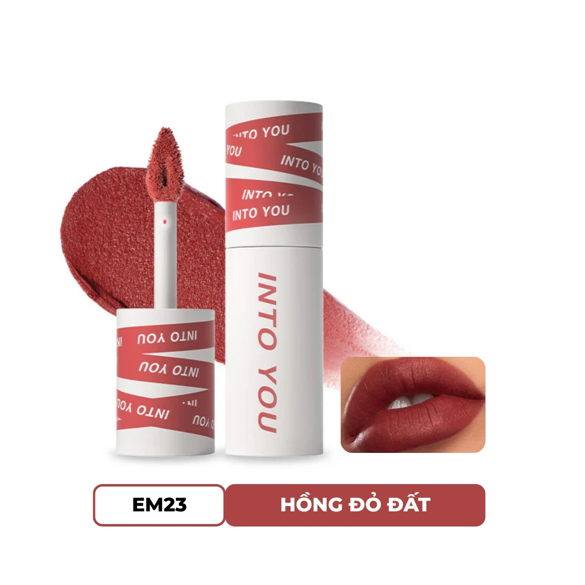 Son Bùn Into You Shero Super Matte Lip & Cheek Mud - EM23