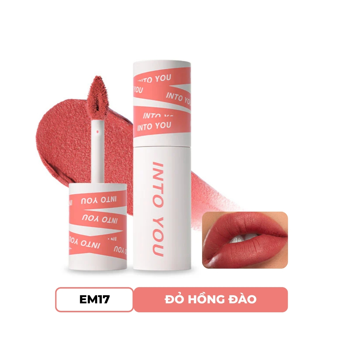 Son Bùn Into You Shero Super Matte Lip & Cheek Mud - EM17