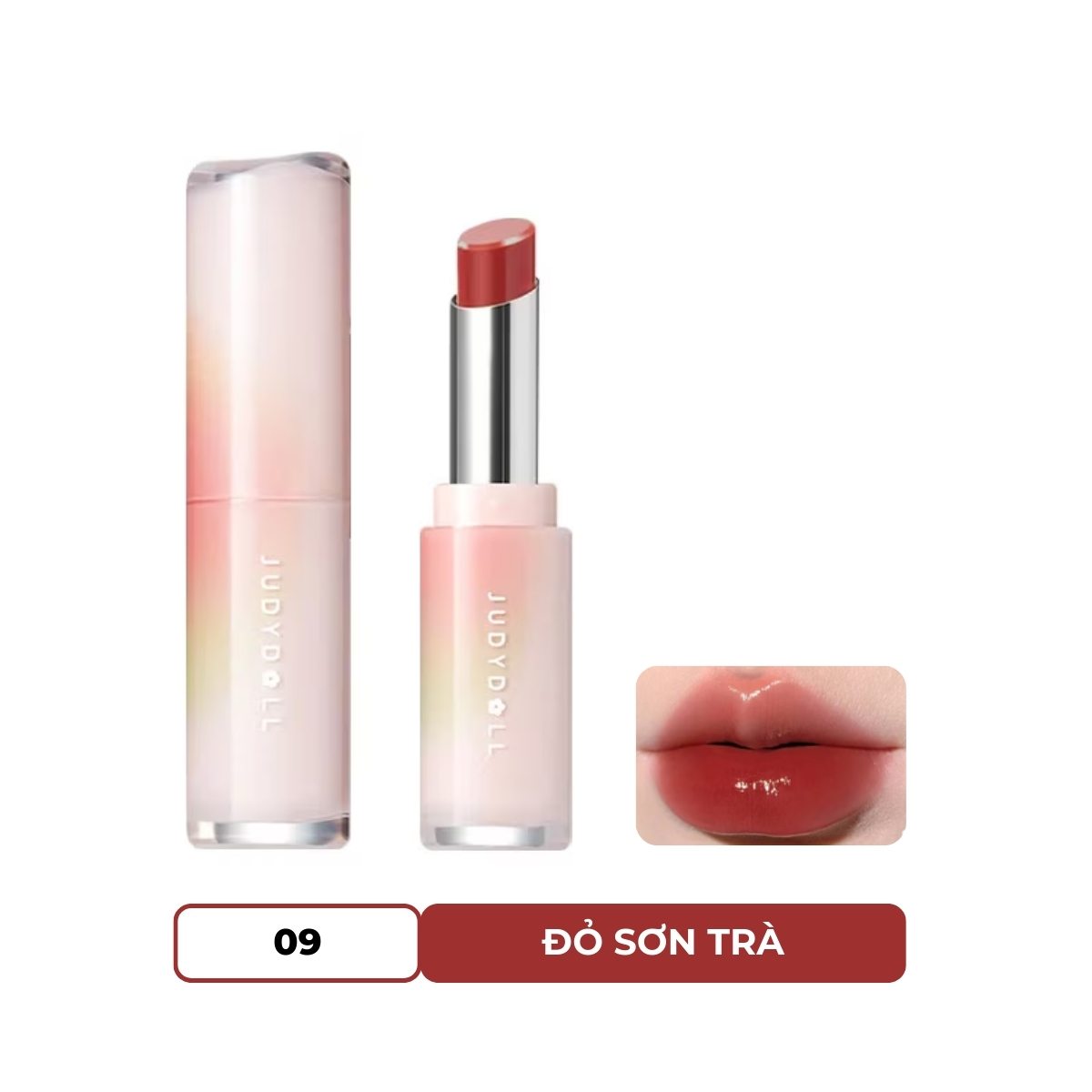 Son Dưỡng Judy Doll Có Màu Watery Glow Lipstick - 09 Hawthorn