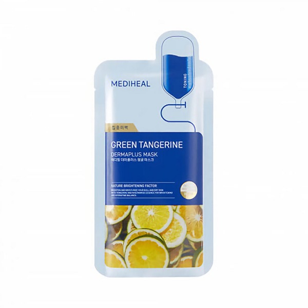 Mặt Nạ Mediheal Dermaplus - Green Tangerine Mask