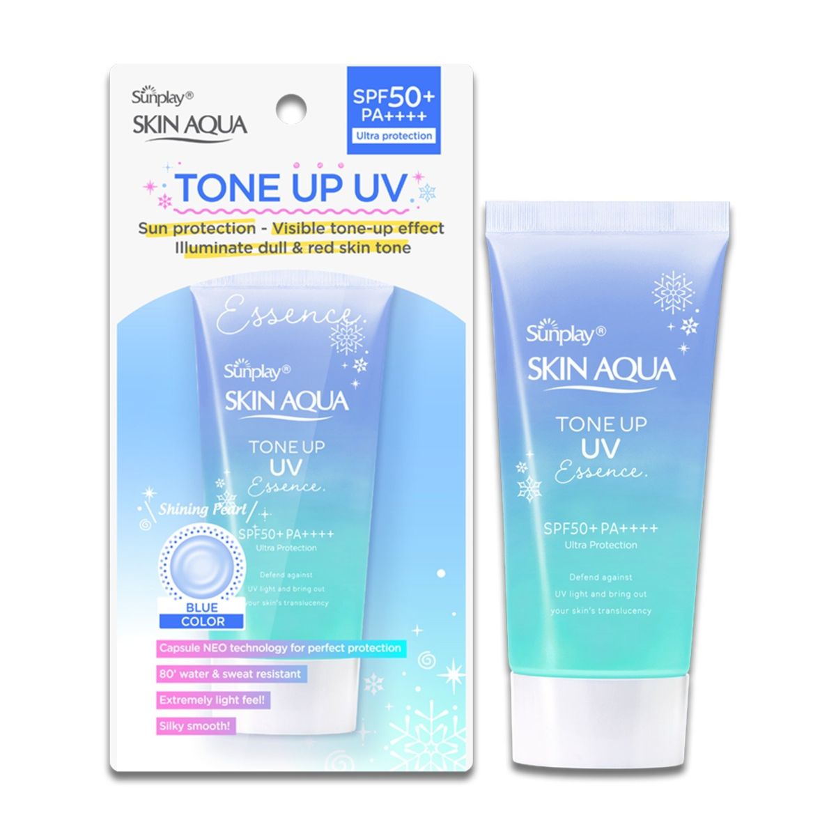 Tinh Chất Chống Nắng Sunplay Skin Aqua Hiệu Chỉnh Màu Da Blue 50g