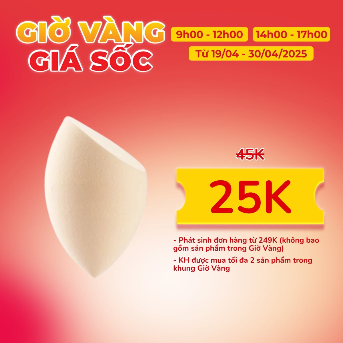 Mút Tán Nền Habaria Hình Vạt Xéo