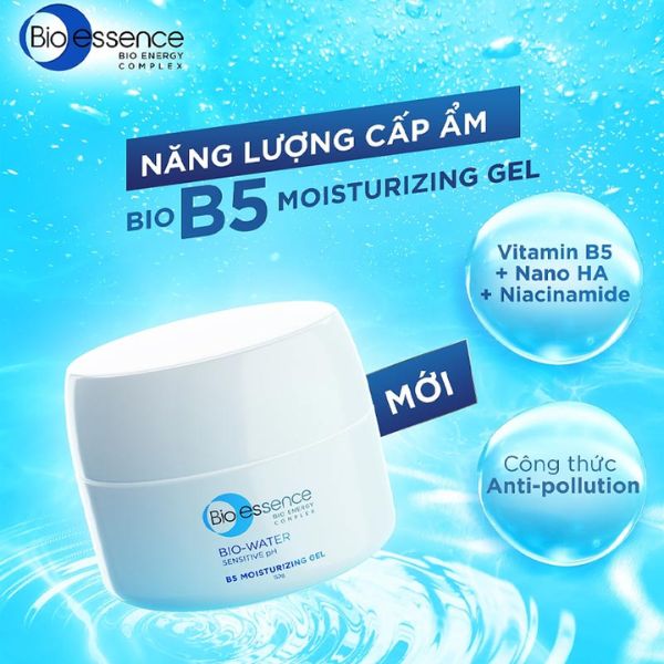 Bộ Sản Phẩm Bio-essence Kem Dưỡng Bio-Water B5 + Nước Tẩy Trang 400ml