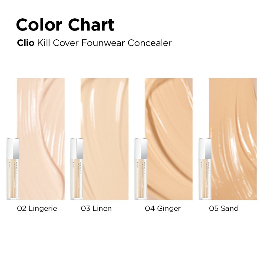 Che Khuyết Điểm CLIO Kill Cover Founwear Concealer #2 LINGERIE