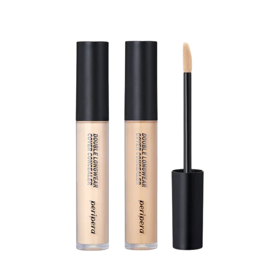 Che Khuyết Điểm Peripera Double Longwear Cover Concealer # 02 Natural Beige