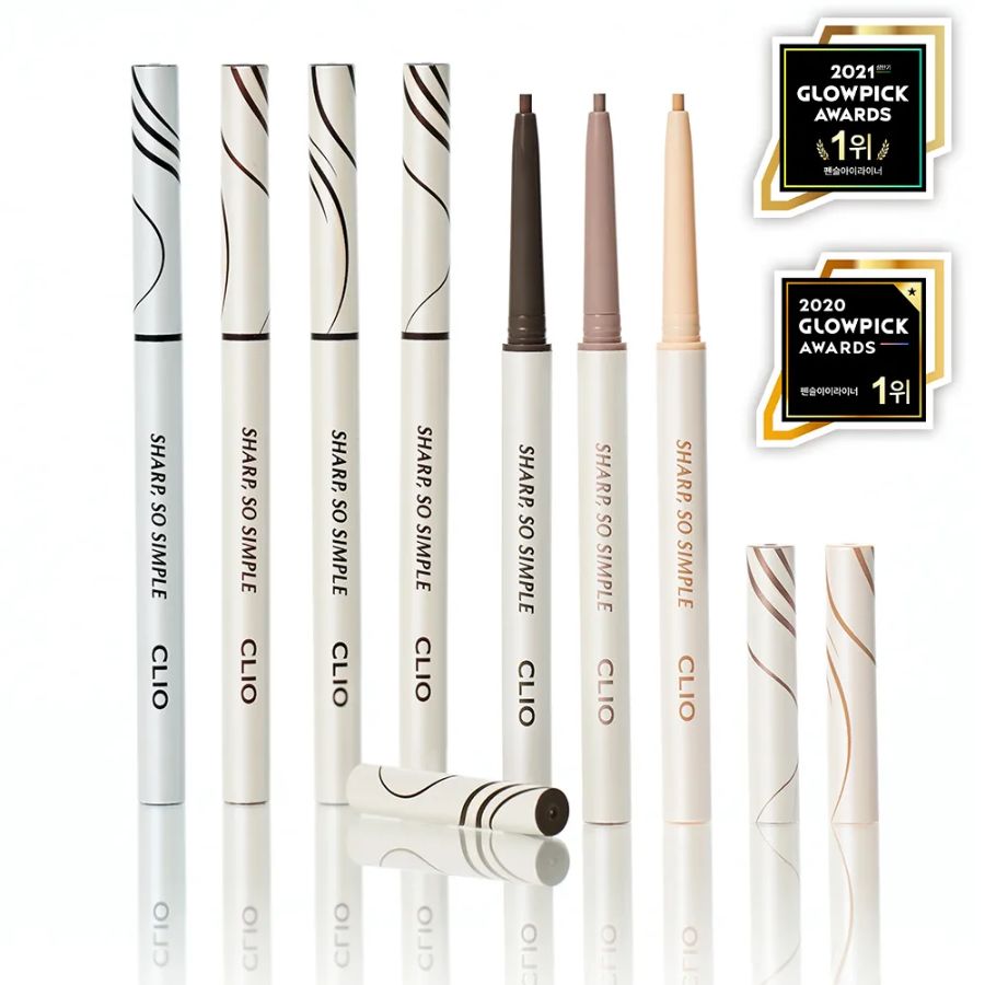 Chì Kẻ Mắt CLIO Sharp So Simple Waterproof Pencil Liner 002 Màu Nâu