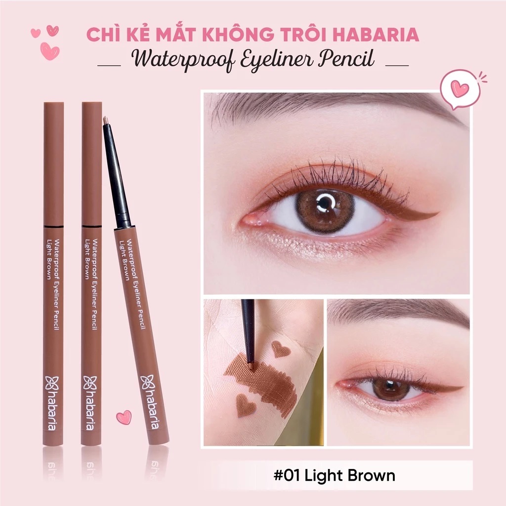 Chì Kẻ Mắt Habaria (Màu 01 02 03 04)