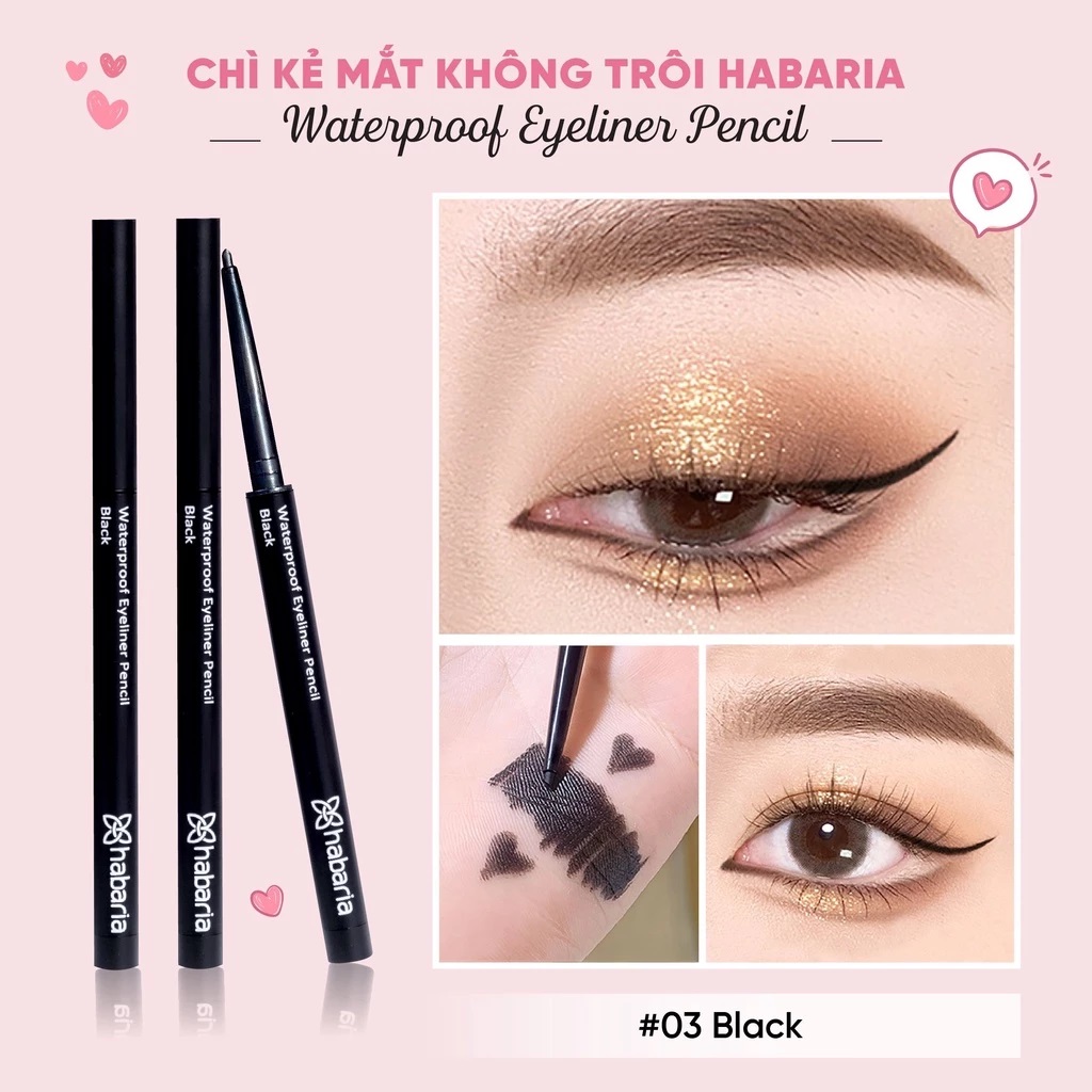 Chì Kẻ Mắt Habaria (Màu 01 02 03 04)