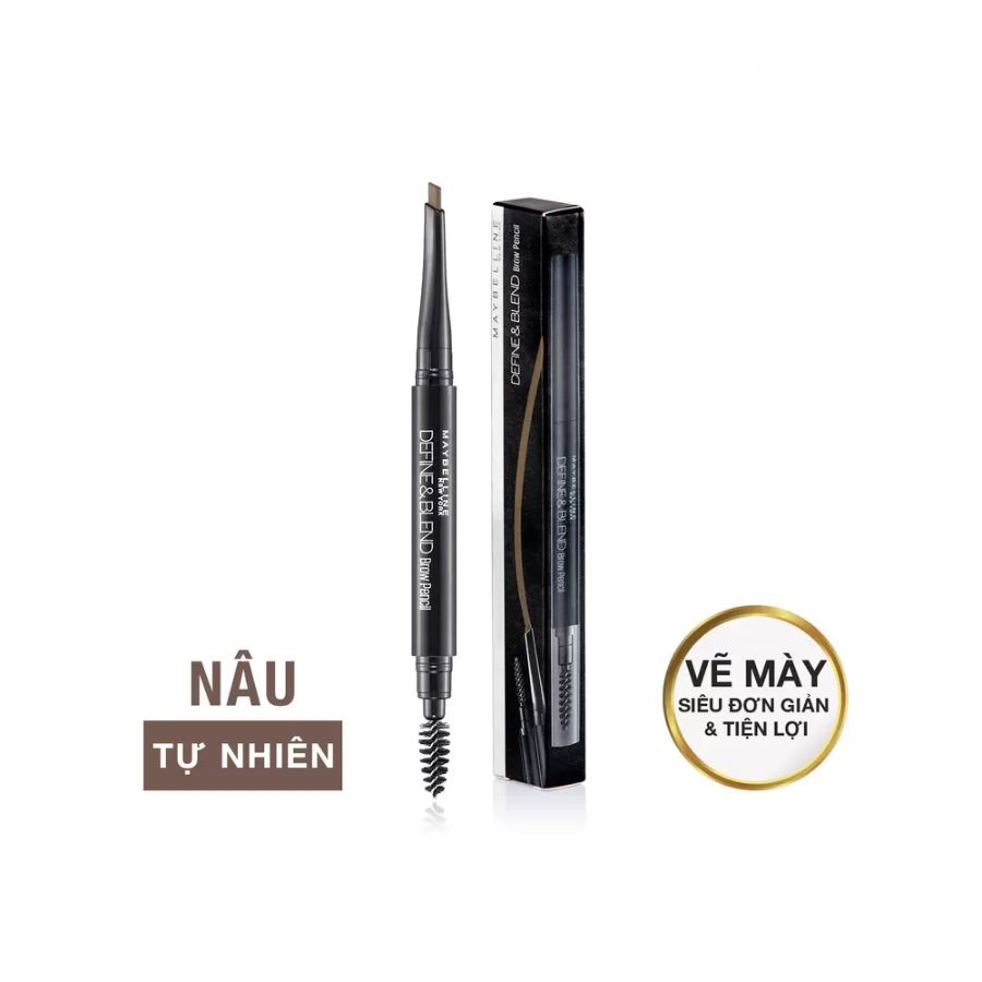 Chì Kẻ Mày Maybelline Define & Blend Brow Pencil - Natural Brown